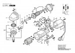 Bosch 0 603 278 260 Pws 500 Combi-Angle Grinder 220 V / Eu Spare Parts
